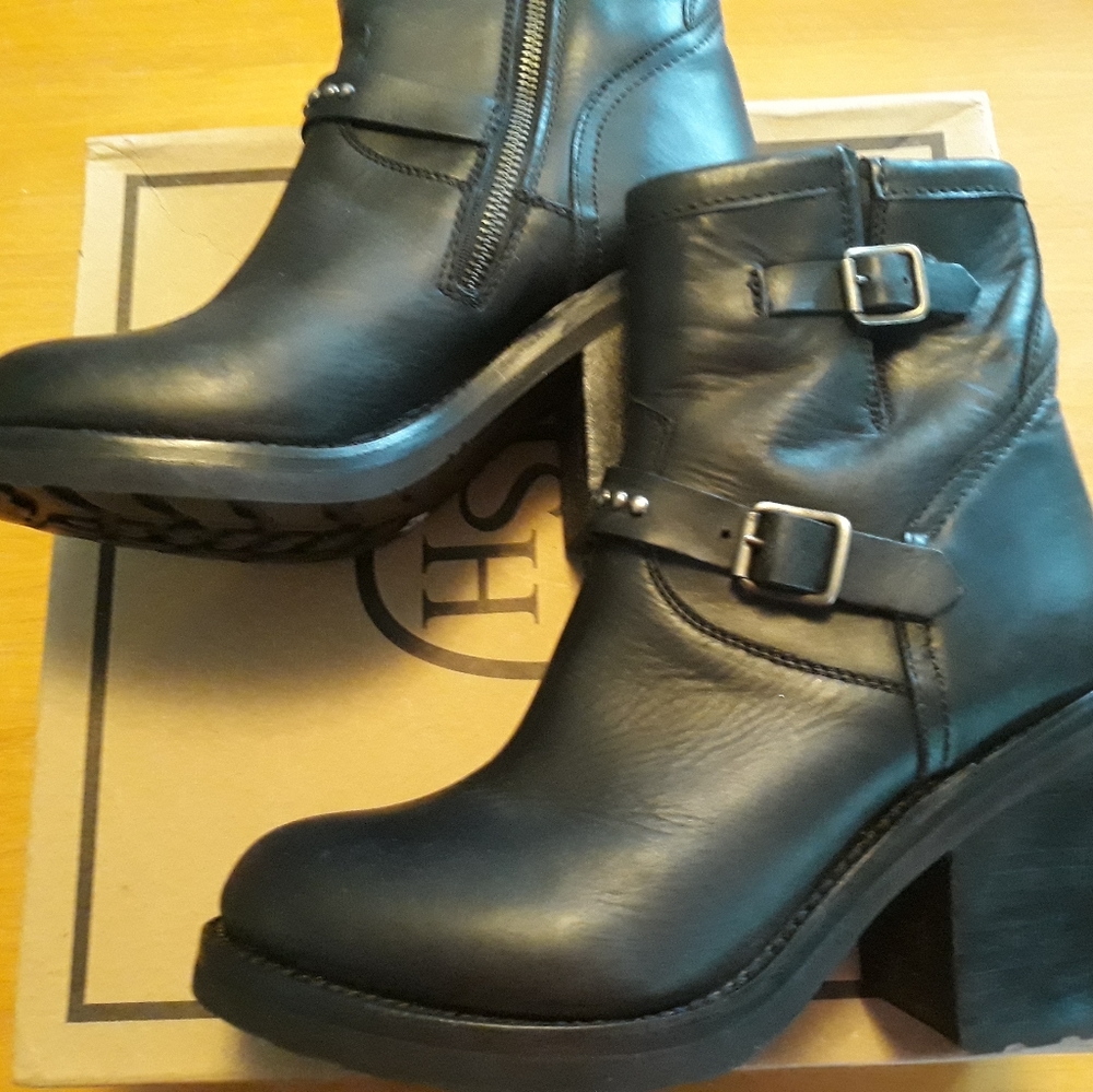 ASH Universe Mid-shaft Moto Boots